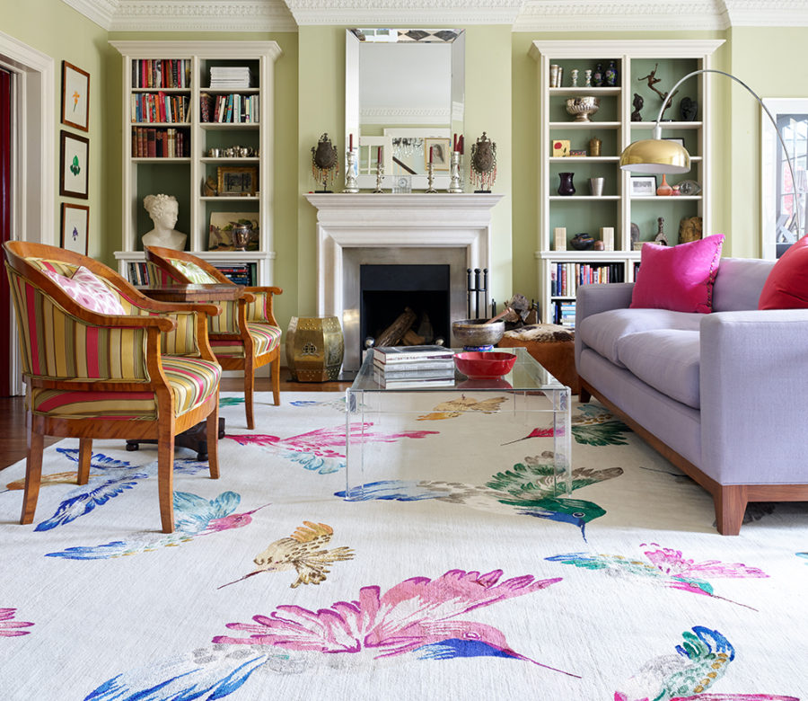 Birdie Rug by Kate Thornley-Hall and Candace Kate