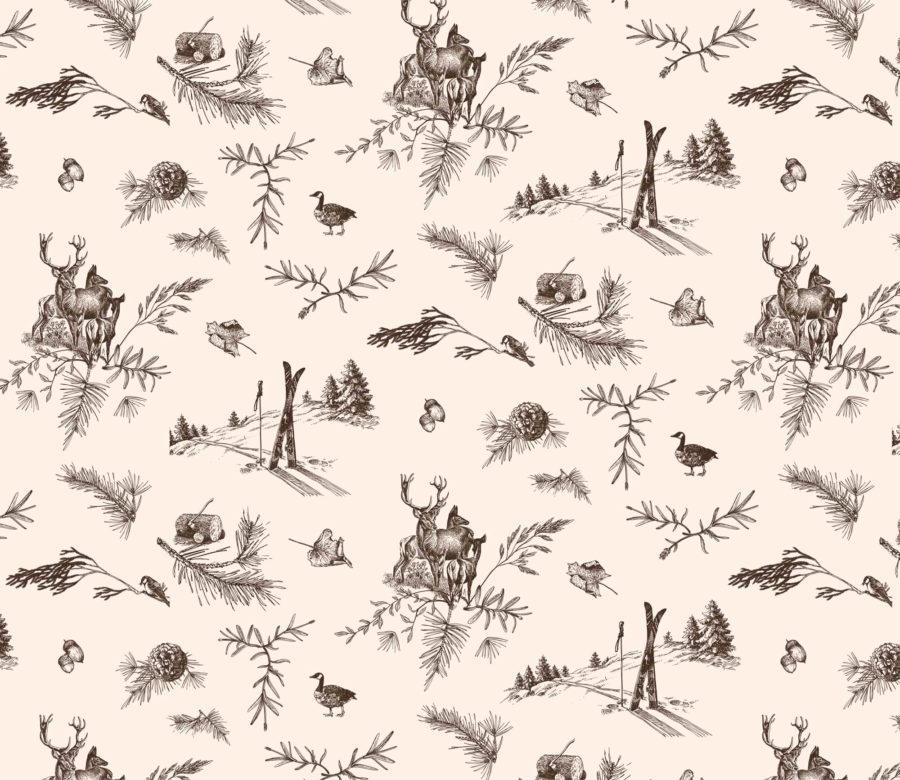 Kate Thornley-Hall interior designer Creemore wallpaper