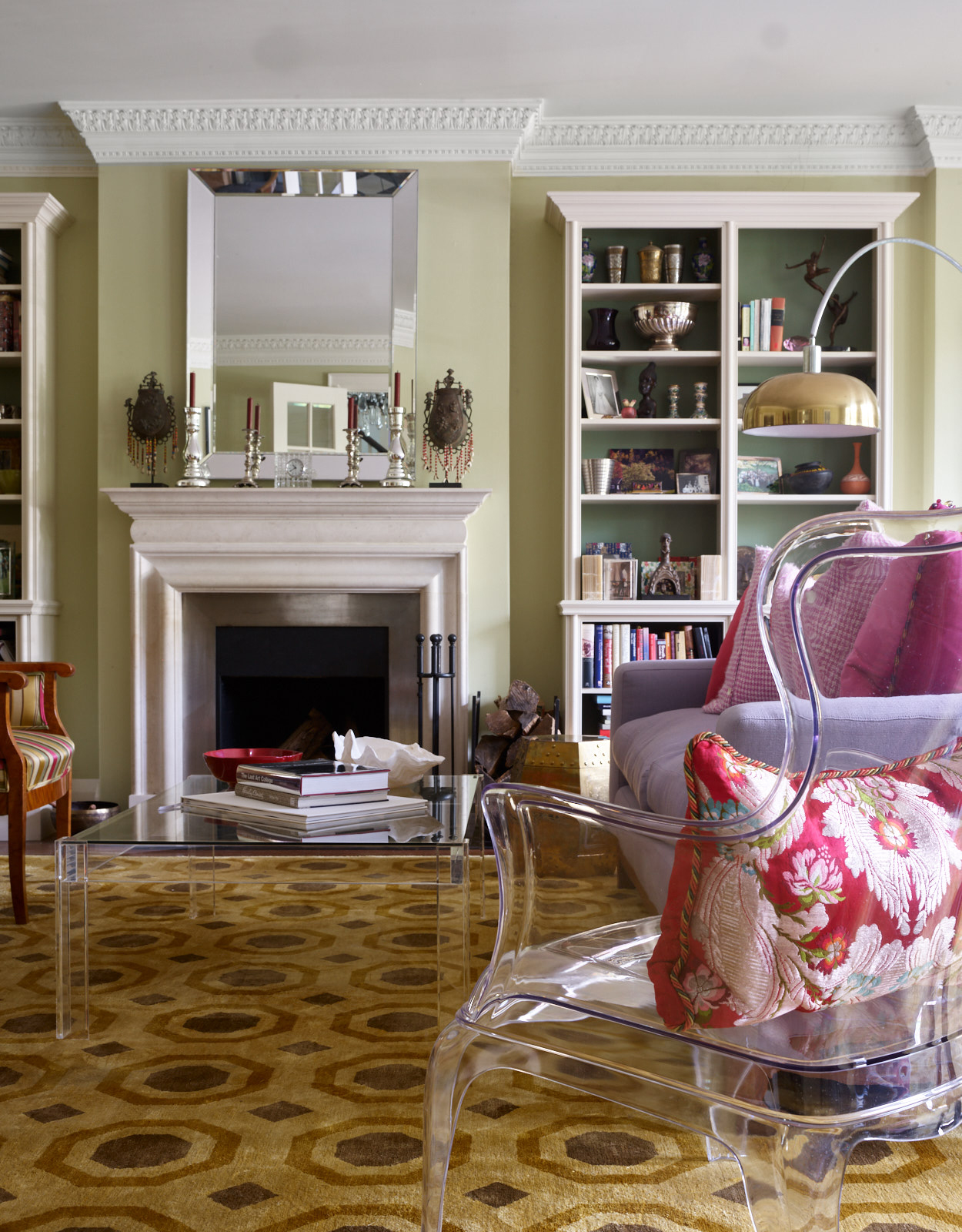 Octagon rug by Interior Designer Kate Thornley-Hall