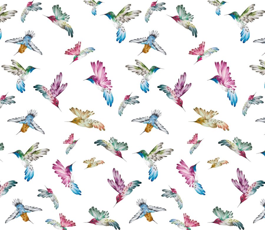 Birdies wallpaper by Kate Thornley-Hall